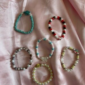 Colorful Beaded Bracelet Set